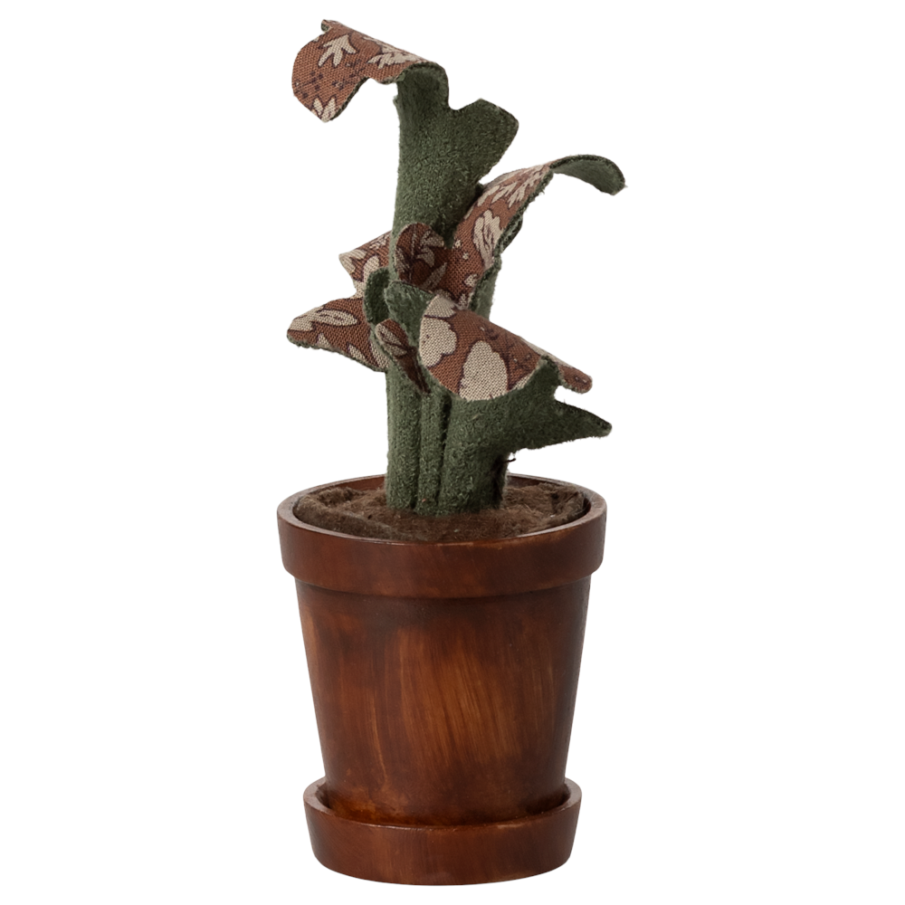 Pianta di fiori in tessuto