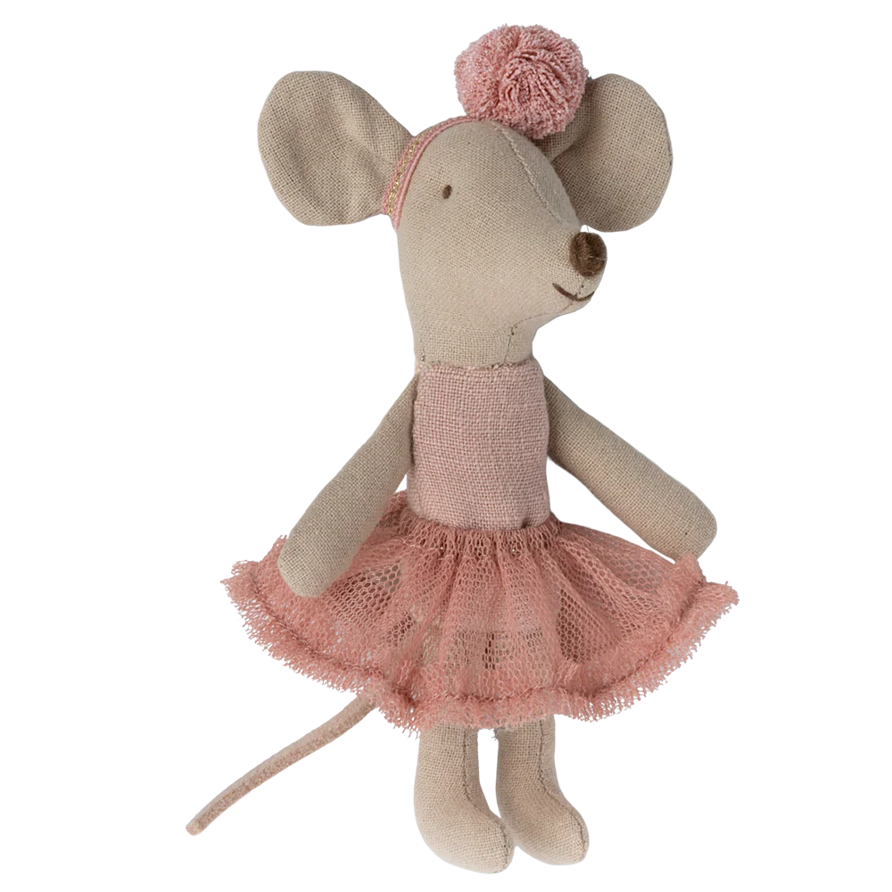 Topina ballerina con body e tutù melange
