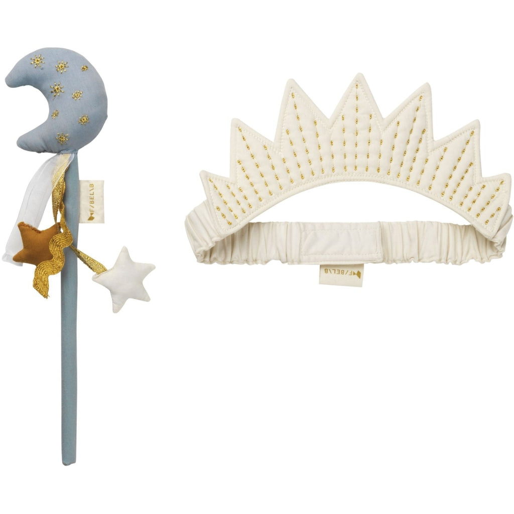 Set Fata della Luna -Bacchetta magica e Tiara