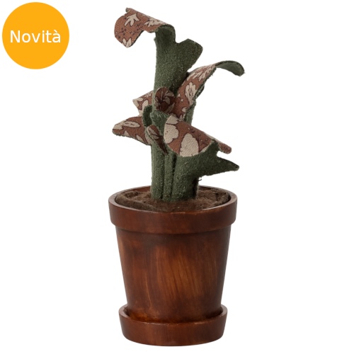 Pianta di fiori in tessuto