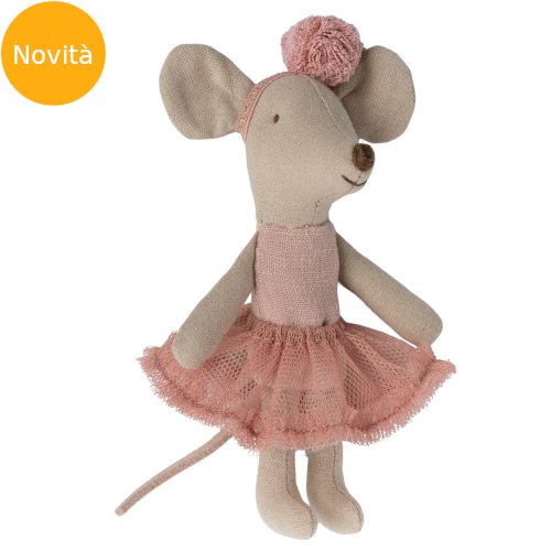Topina ballerina con body e tutù melange