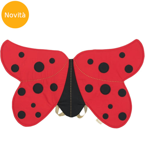 Ali in cotone biologico - Coccinella