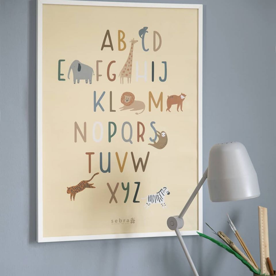 Alfabeto animali - Poster