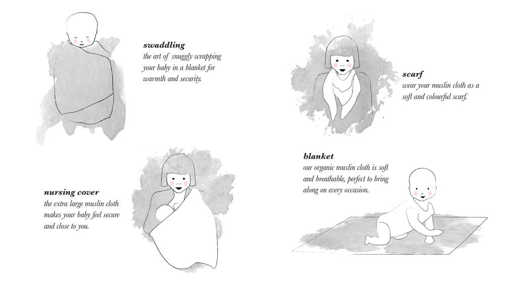 Swaddle - Rosa antico